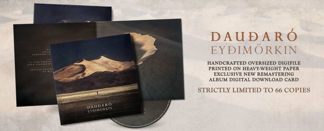 Dauðaró - Eyðimörkin [Oversized Digifile CD]